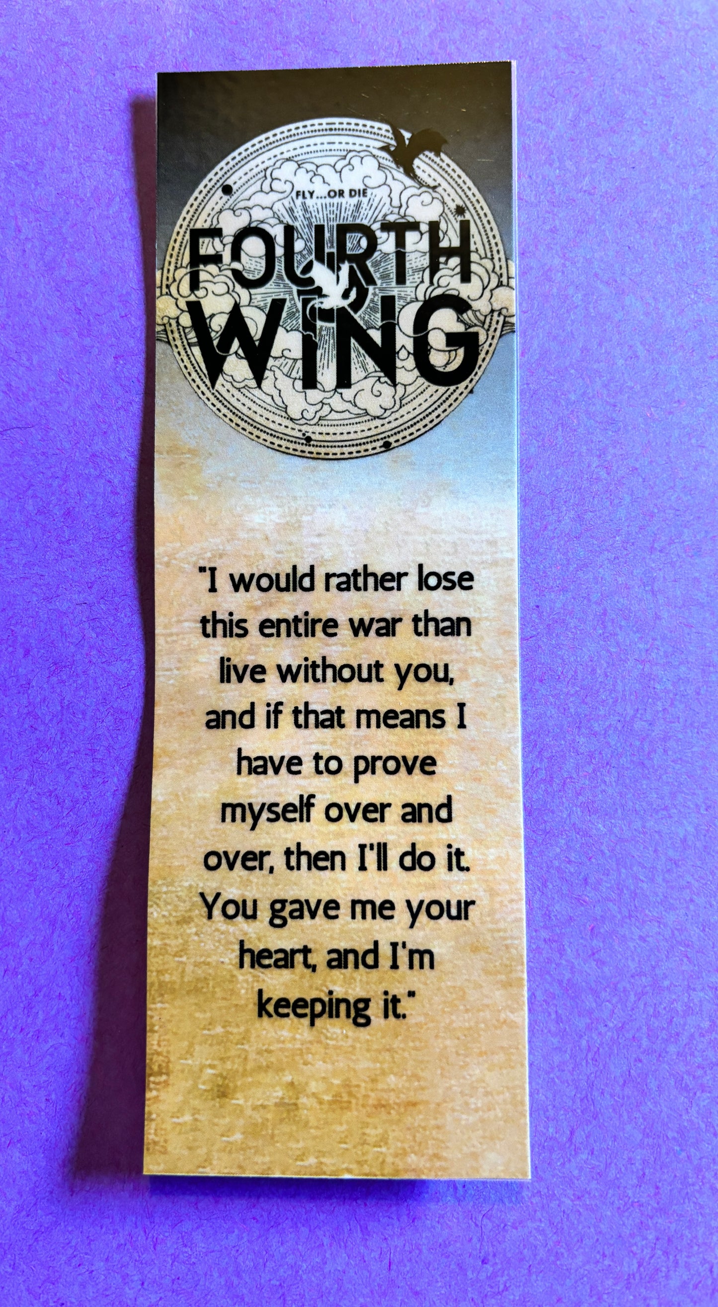 Fourth Wing Bookmark Set