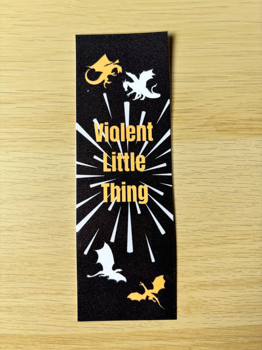 Fourth Wing - Violent Little Thing Bookmark