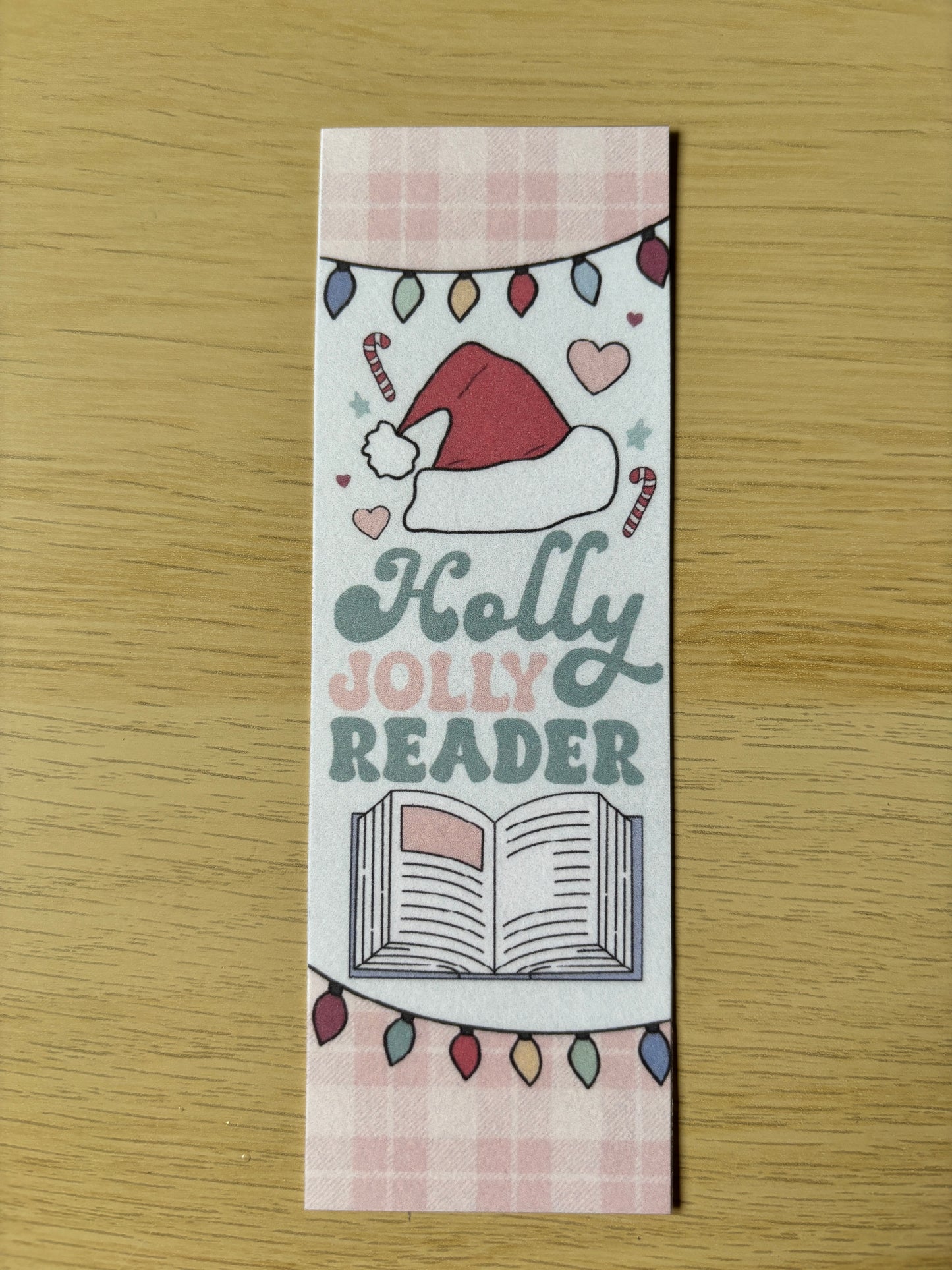 Christmas bookish bookmarks