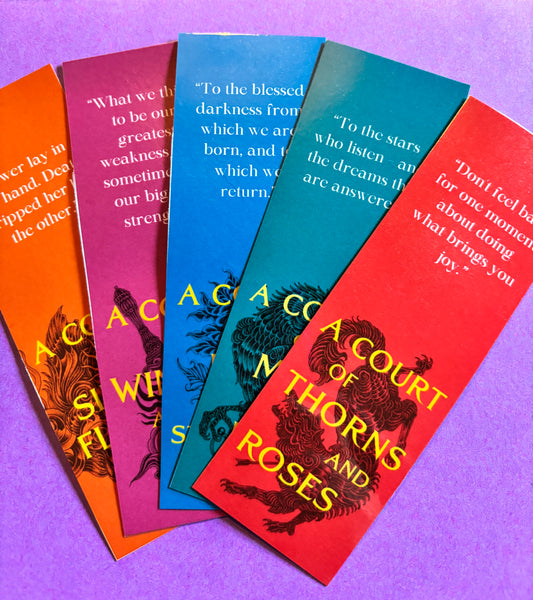 ACOTAR bookmark set