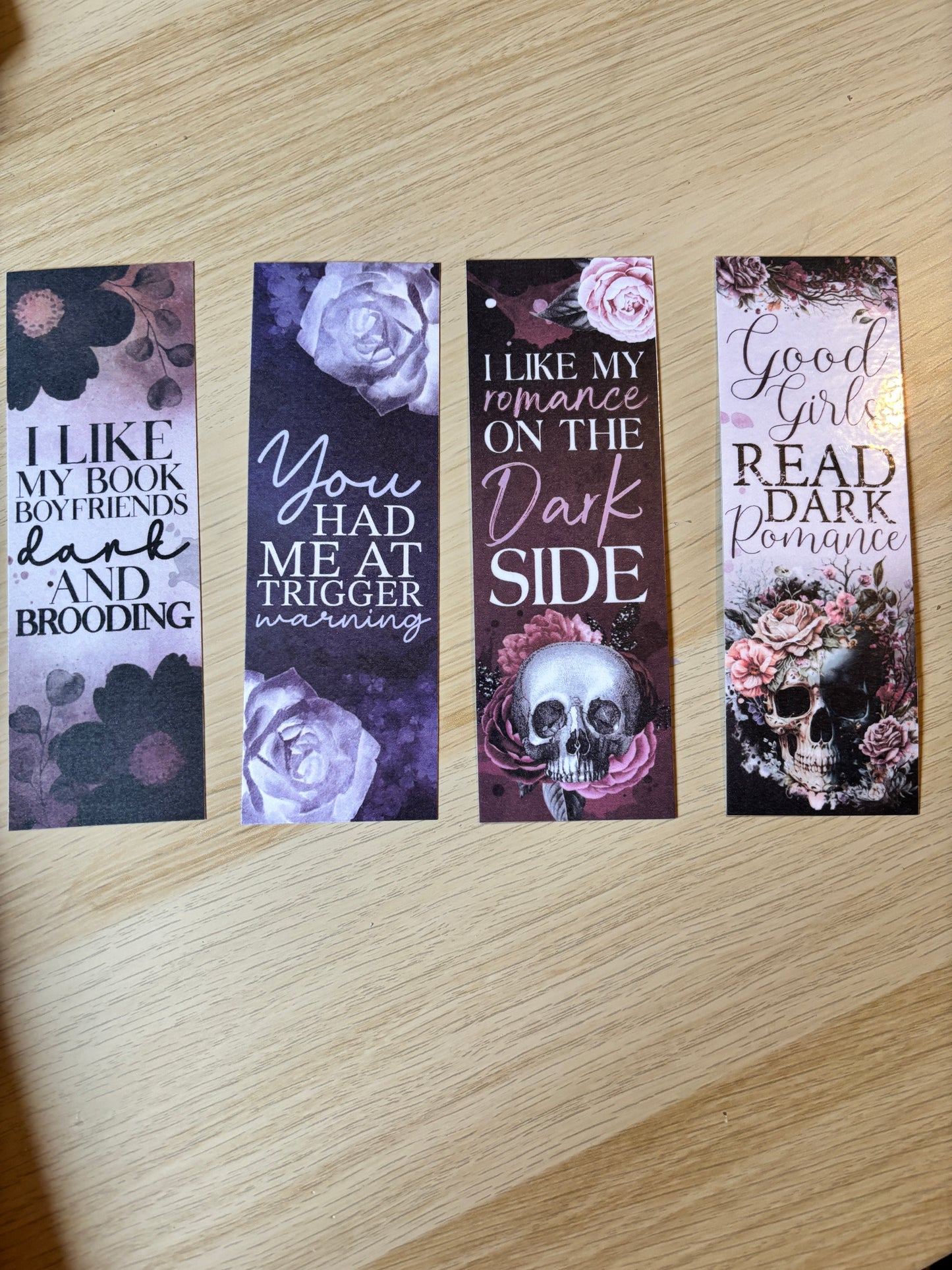 Dark Romance Bookmarks