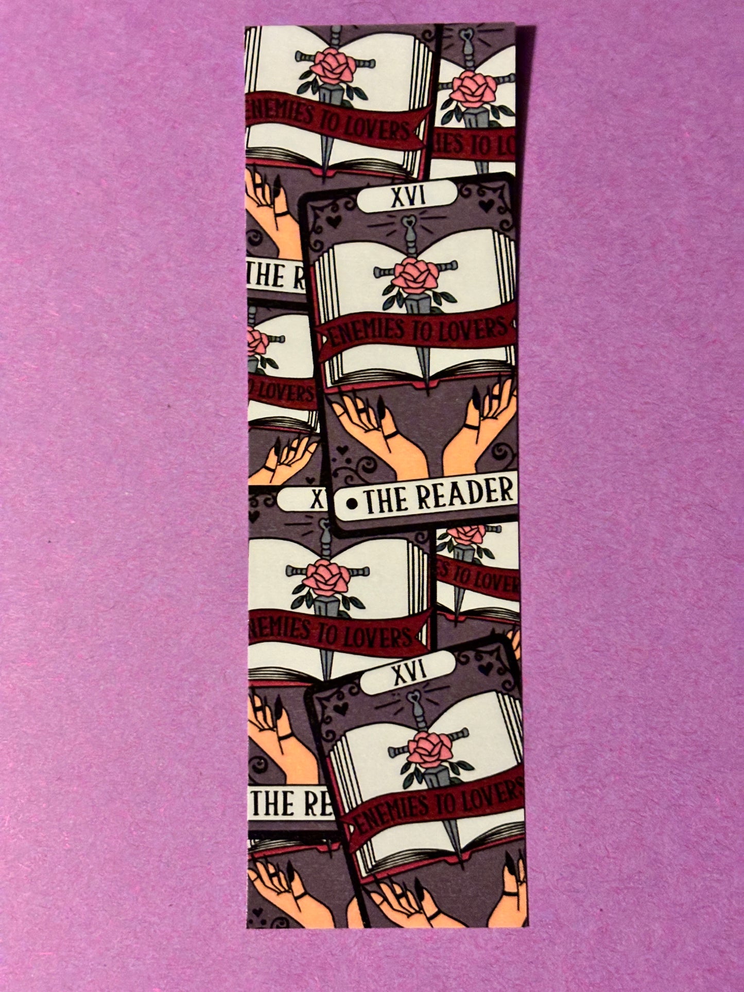 The Reader Enemies to Lovers Bookmark